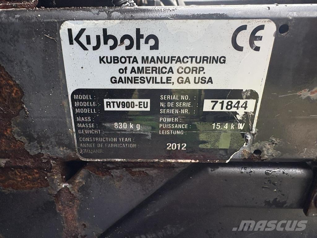 Kubota rtv 900 Golfové vozíky