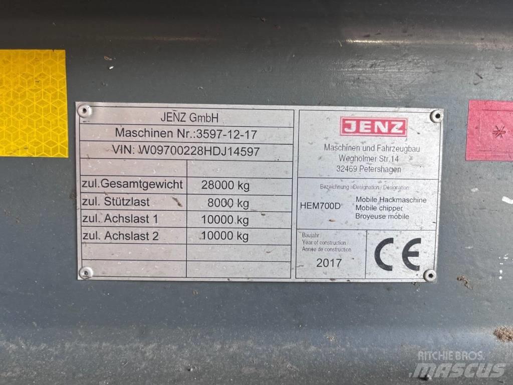 JENZ HEM 700 D Štěpkovače