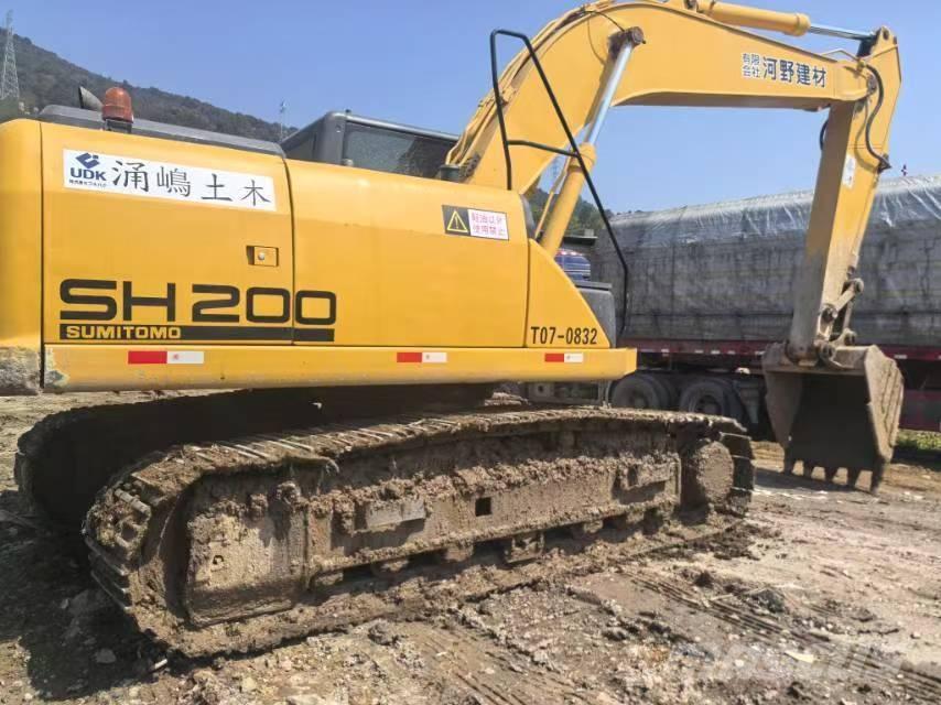 Sumitomo SH200 Pásová rýpadla