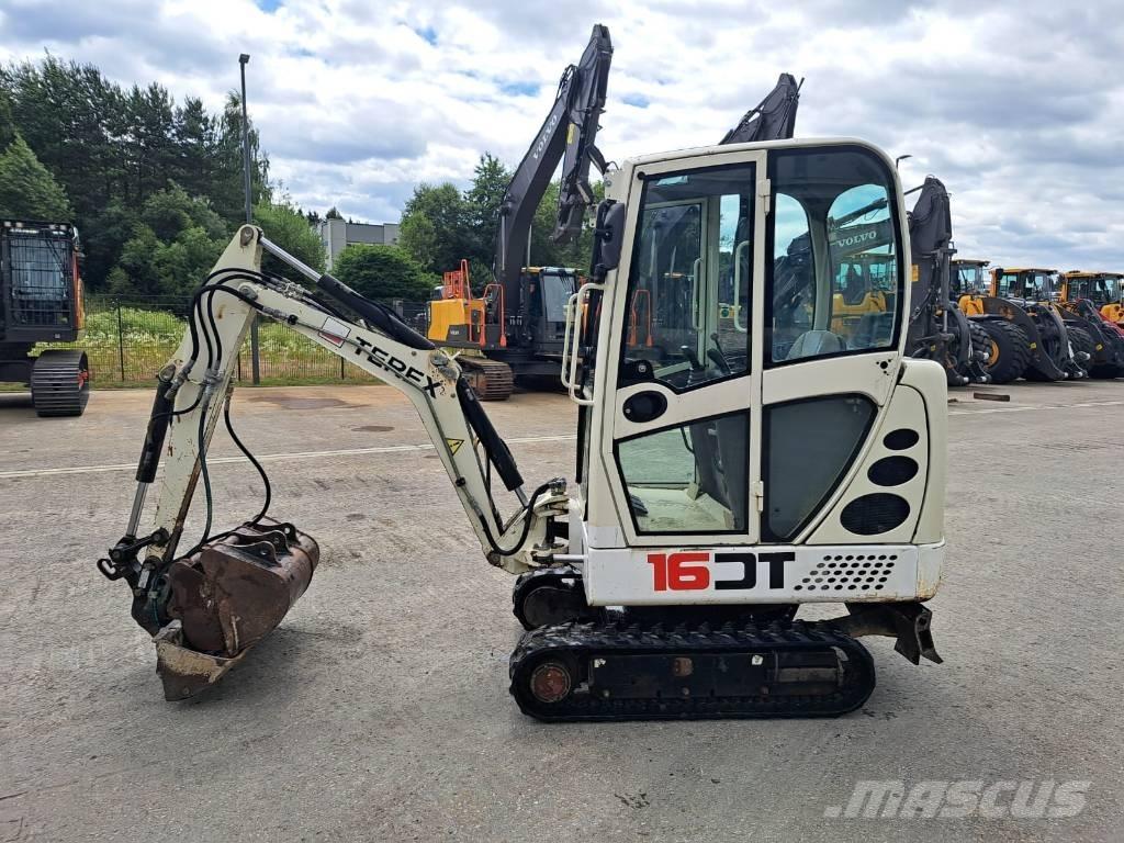 Terex TC16 Mini rýpadla < 7t