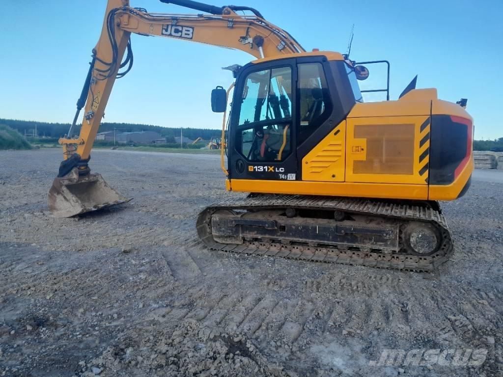 JCB 131 X Pásová rýpadla