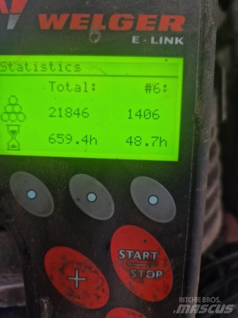 Welger D6060 Lis na hranaté balíky