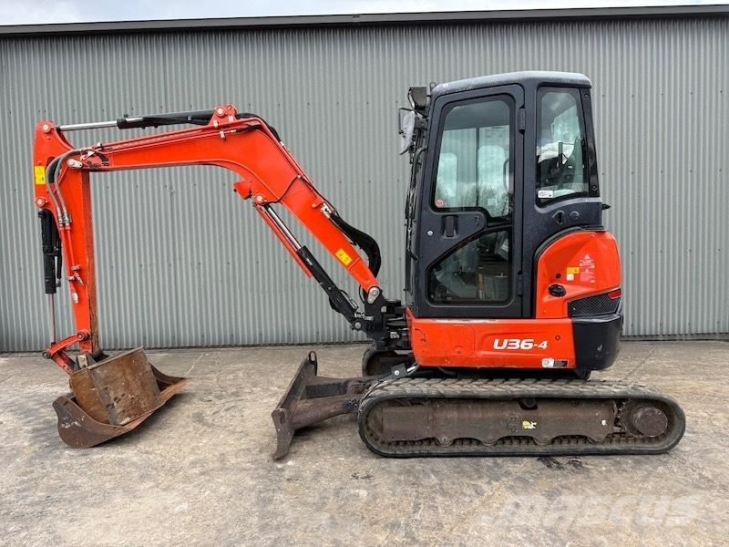 Kubota U 36-4 Mini rýpadla < 7t