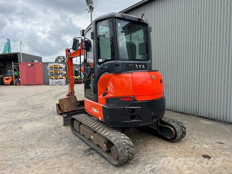 Kubota U 36-4 Mini rýpadla < 7t