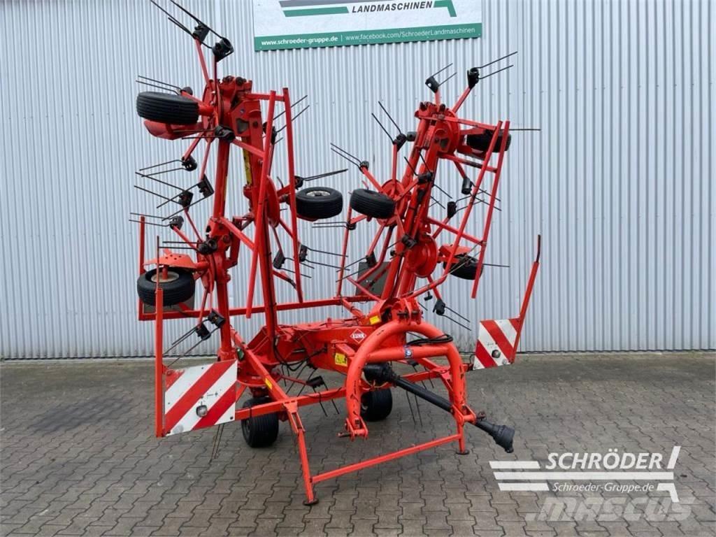Kuhn GF 8501 MH Obraceče a shrabovače sena