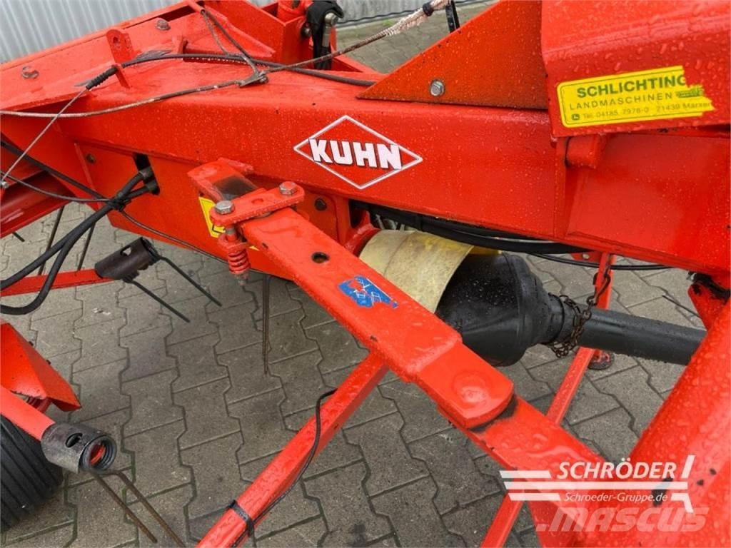 Kuhn GF 8501 MH Obraceče a shrabovače sena