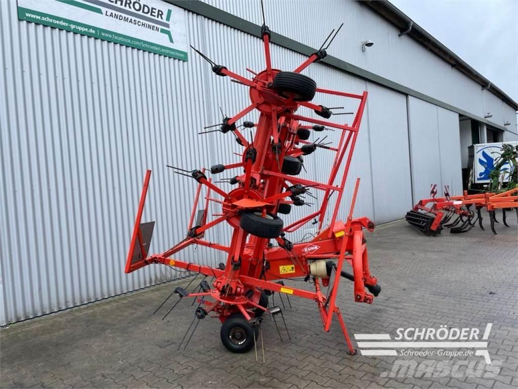 Kuhn GF 8501 MH Obraceče a shrabovače sena