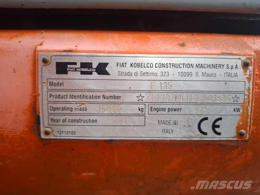 Fiat-Kobelco E 135 Pásová rýpadla