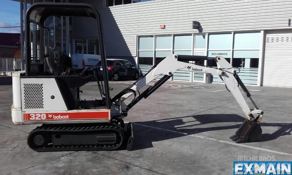 Bobcat X 320 Mini rýpadla < 7t