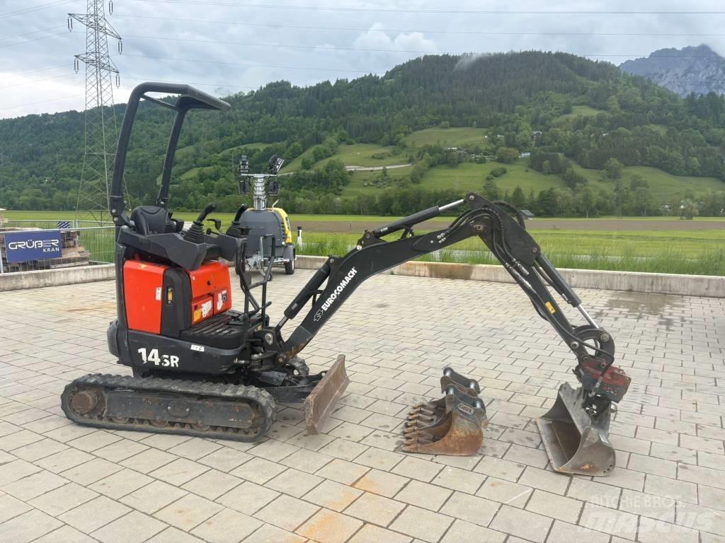 Eurocomach 14 SR Mini rýpadla < 7t