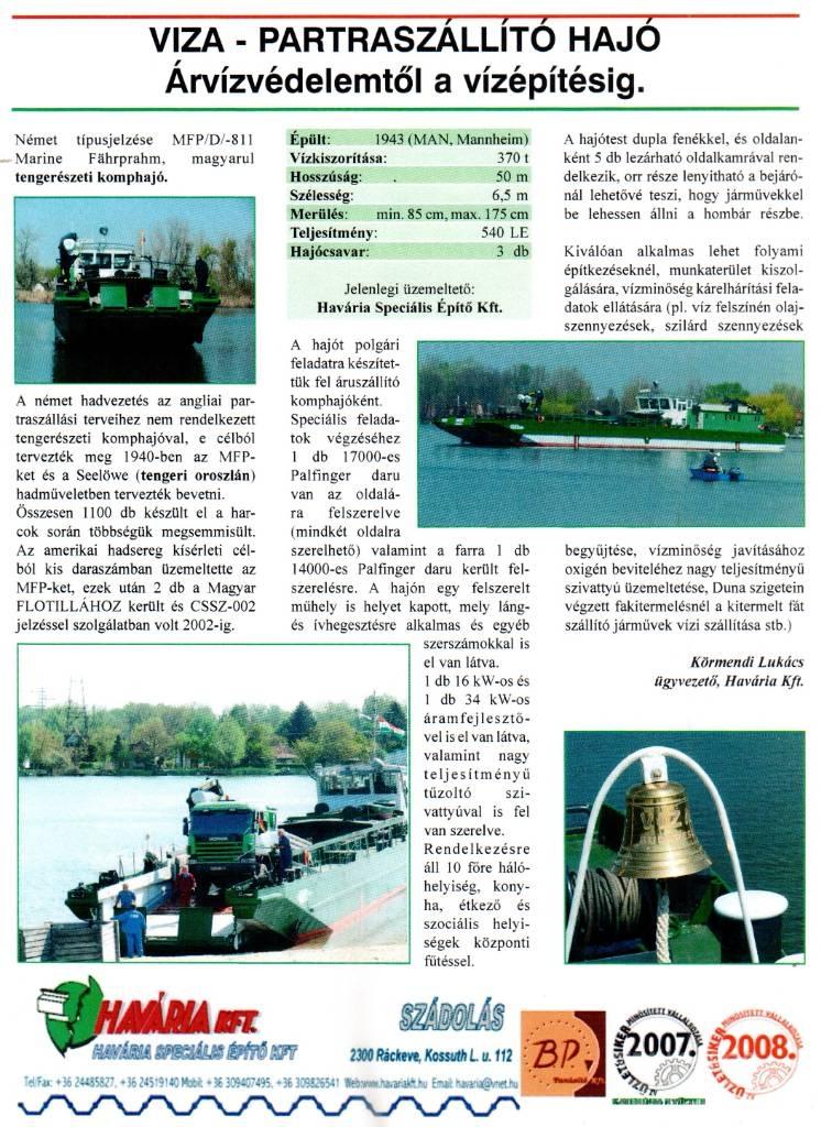 VIZA Hajó Manipulace s materiálem – ostatní