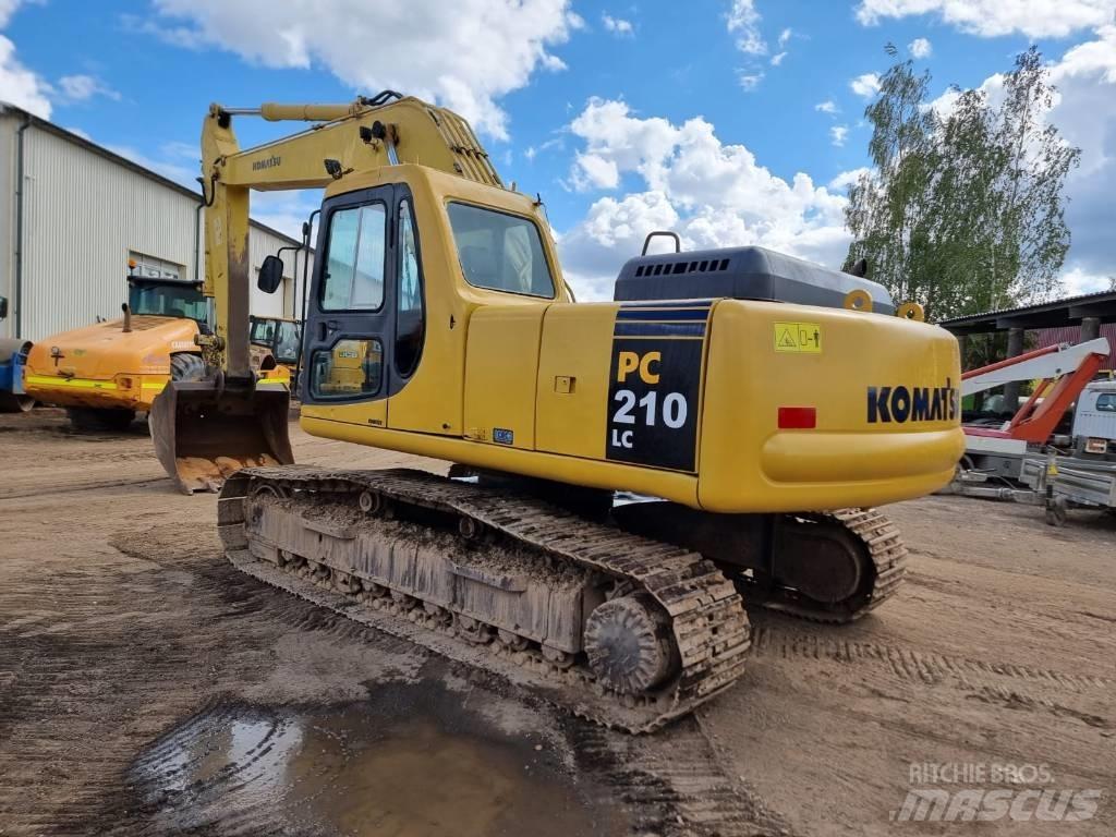 Komatsu PC 210-6 Pásová rýpadla