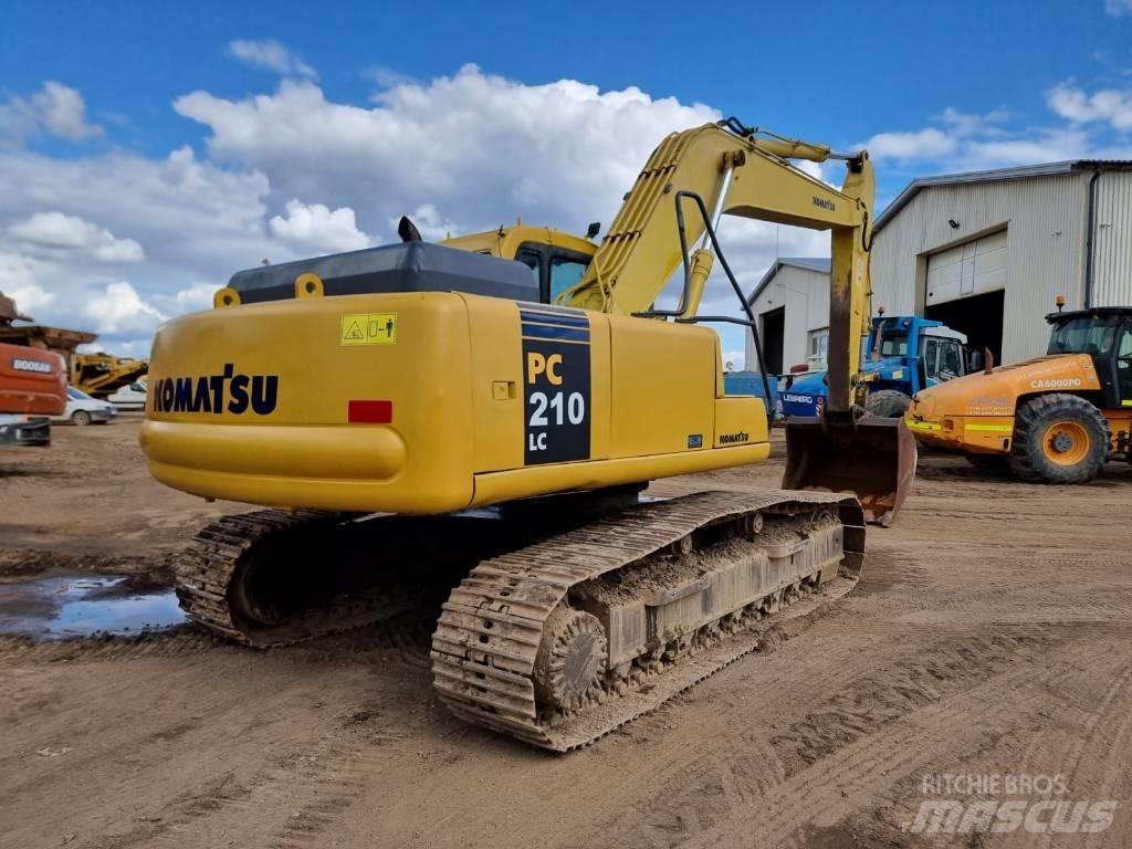 Komatsu PC 210-6 Pásová rýpadla