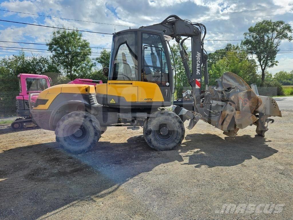 Mecalac 12 MTX Kolová rýpadla