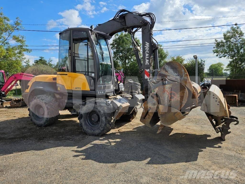 Mecalac 12 MTX Kolová rýpadla