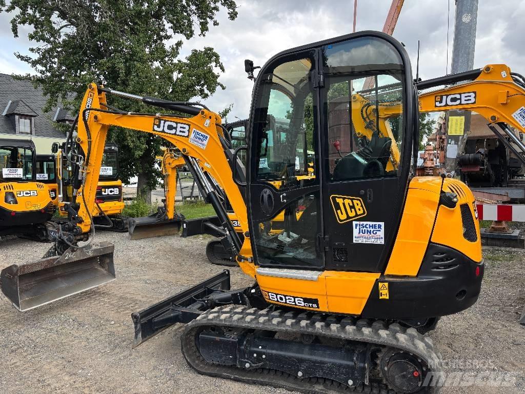 JCB 8026 CTS Mini rýpadla < 7t