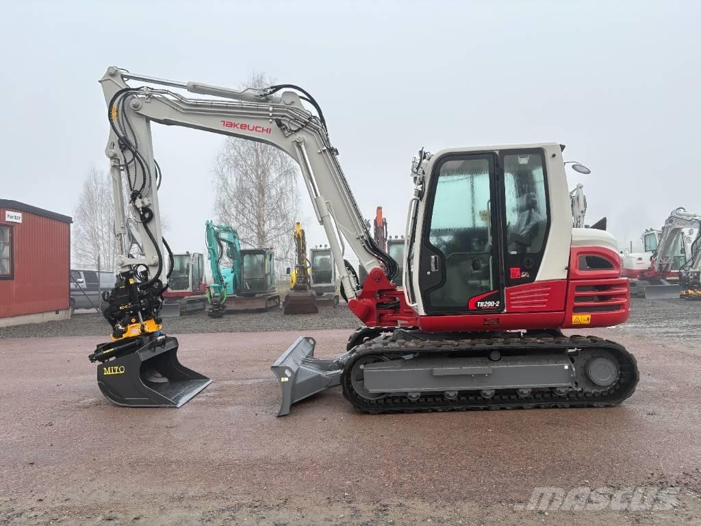 Takeuchi TB290 Midi rýpadla 7t - 12t