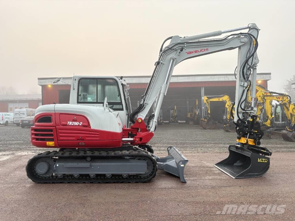 Takeuchi TB290 Midi rýpadla 7t - 12t