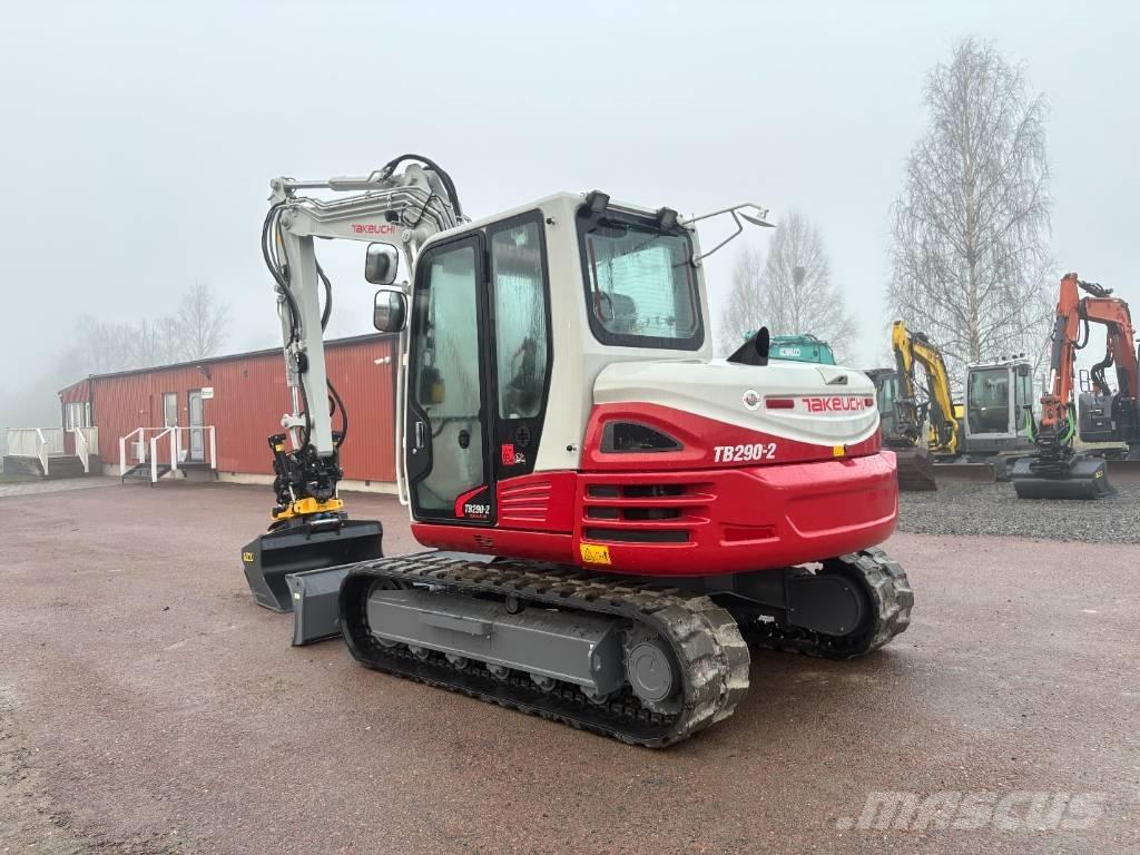 Takeuchi TB290 Midi rýpadla 7t - 12t