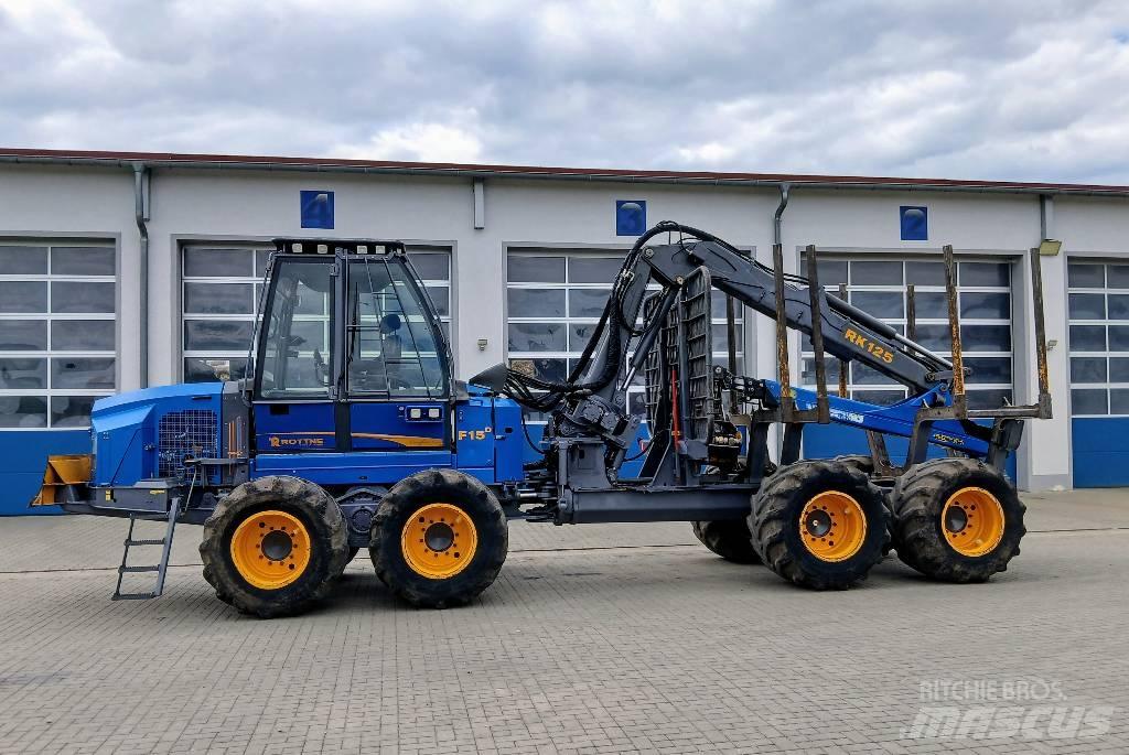 Rottne F15D Vyvážecí traktory