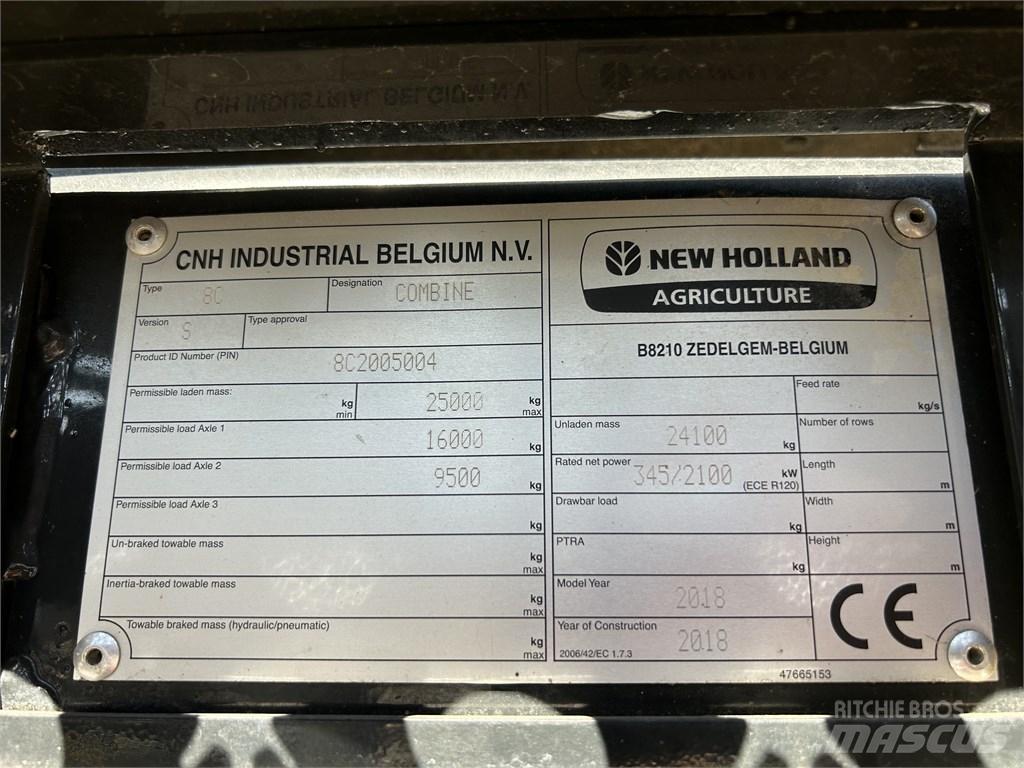 New Holland CR 8.90 Sklízecí mlátičky