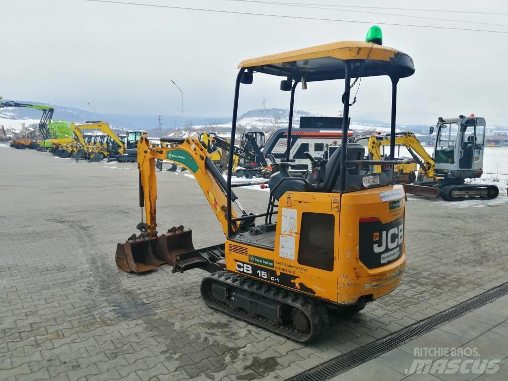 JCB 15 C-1 Mini rýpadla < 7t