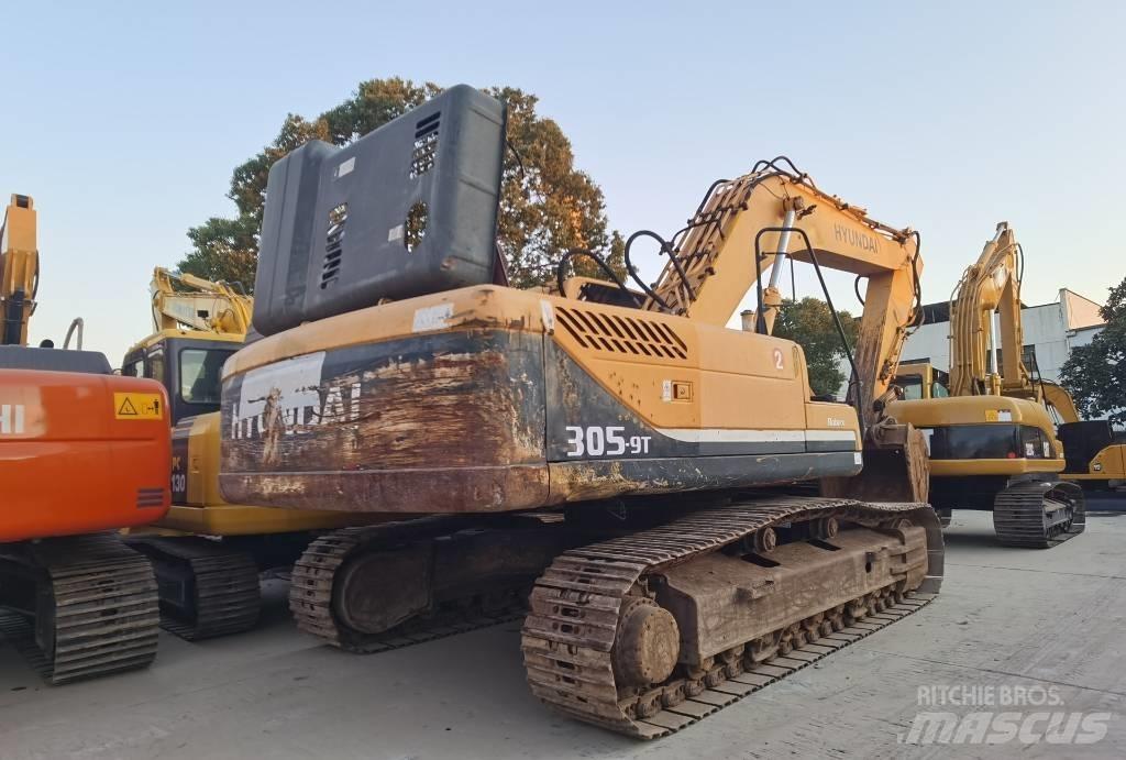 Hyundai R305LC-9T Pásová rýpadla