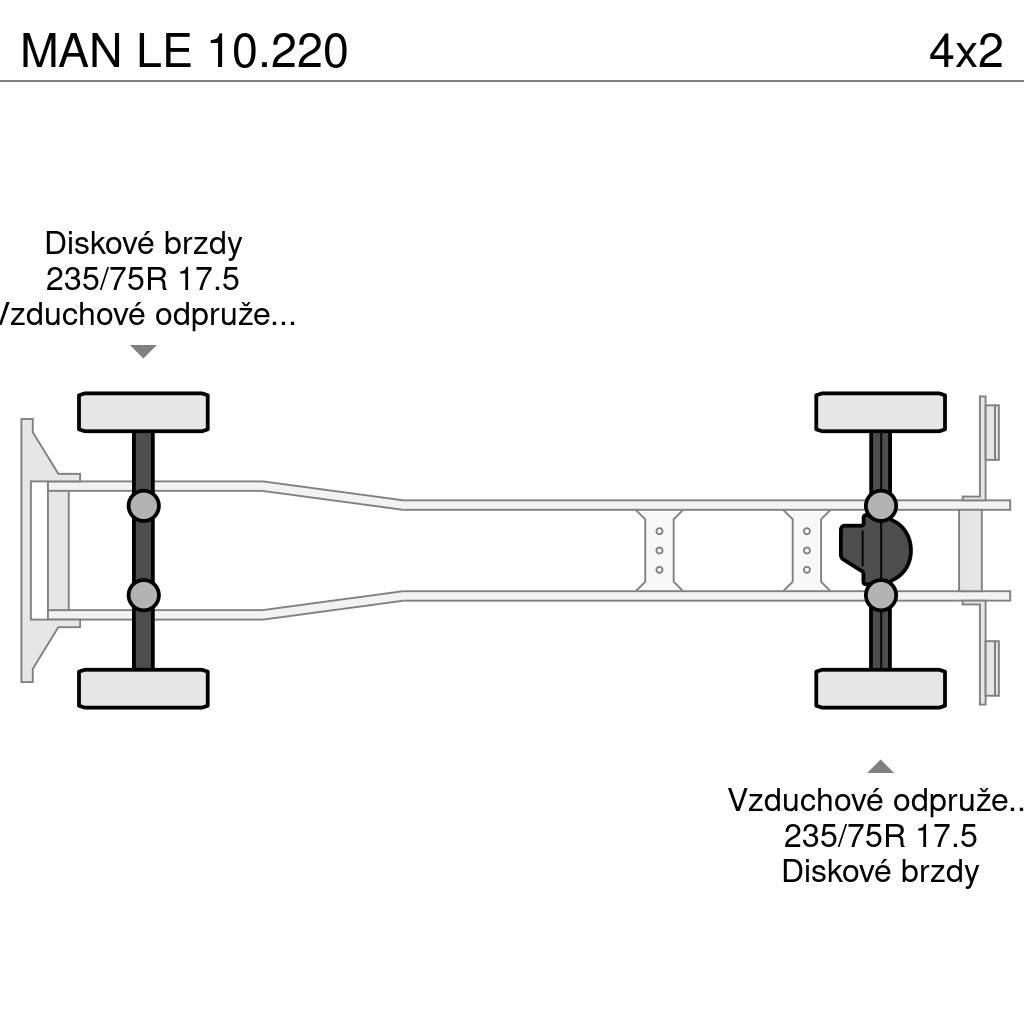 MAN LE 10.220 Skříňová nástavba