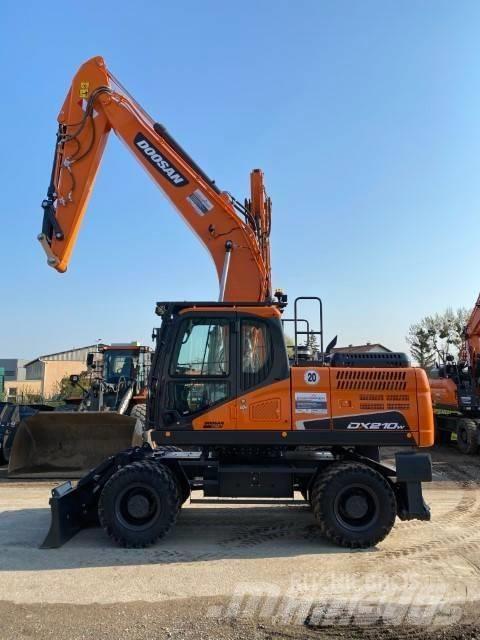 Doosan DX 210 W Kolová rýpadla