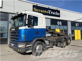 Scania R 124 6X2 Lanový nosič kontejnerů