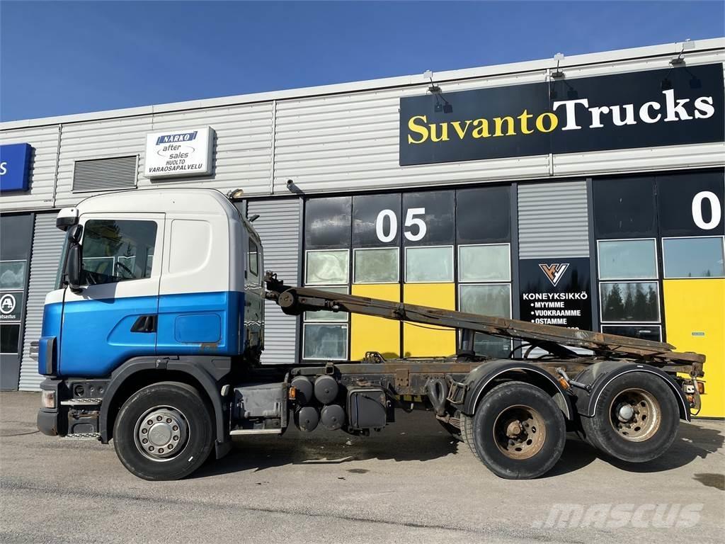 Scania R 124 6X2 Lanový nosič kontejnerů