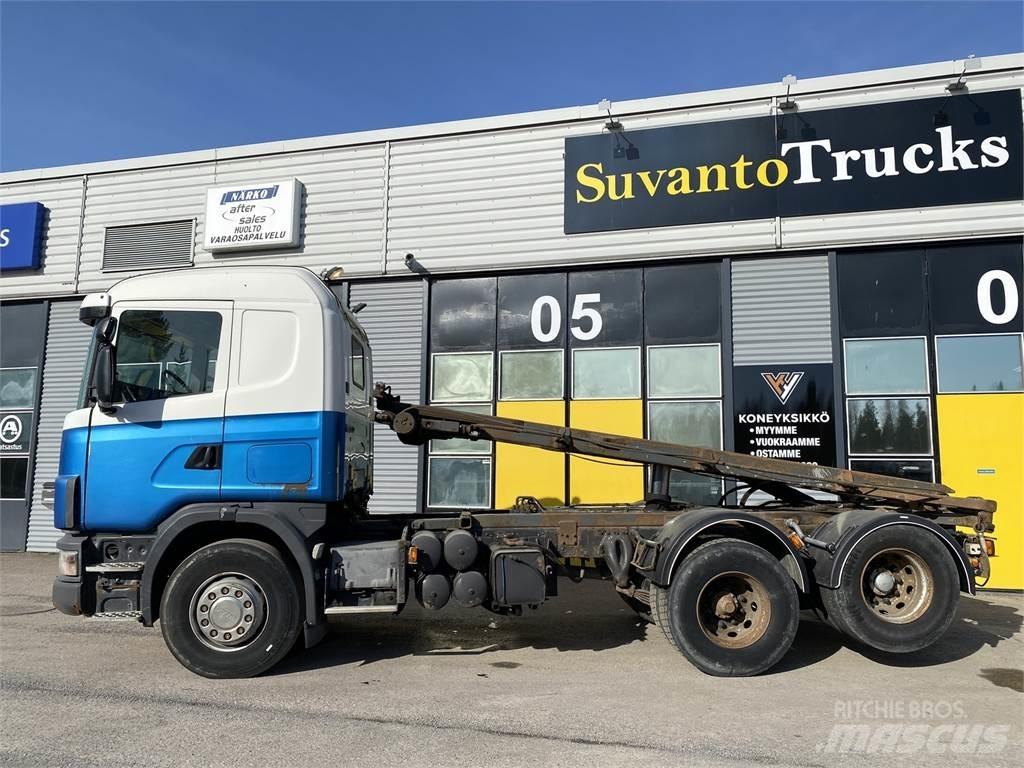 Scania R 124 6X2 Lanový nosič kontejnerů