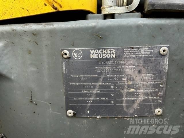 Wacker Neuson 803 Mini rýpadla < 7t