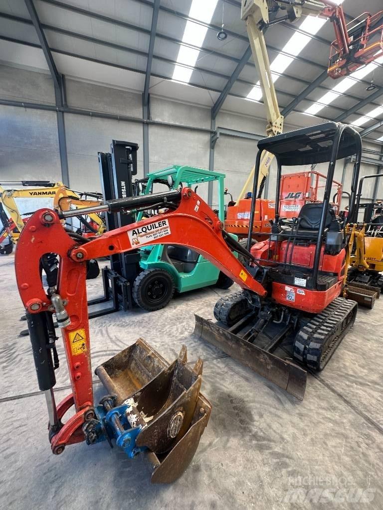 Kubota U 17-3 Mini rýpadla < 7t