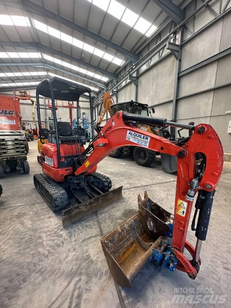 Kubota U 17-3 Mini rýpadla < 7t