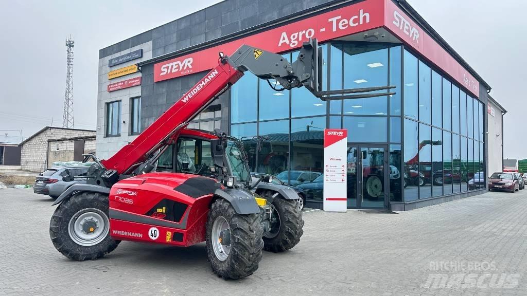 Weidemann T 7035 Teleskopické nakladače pro zemědělství
