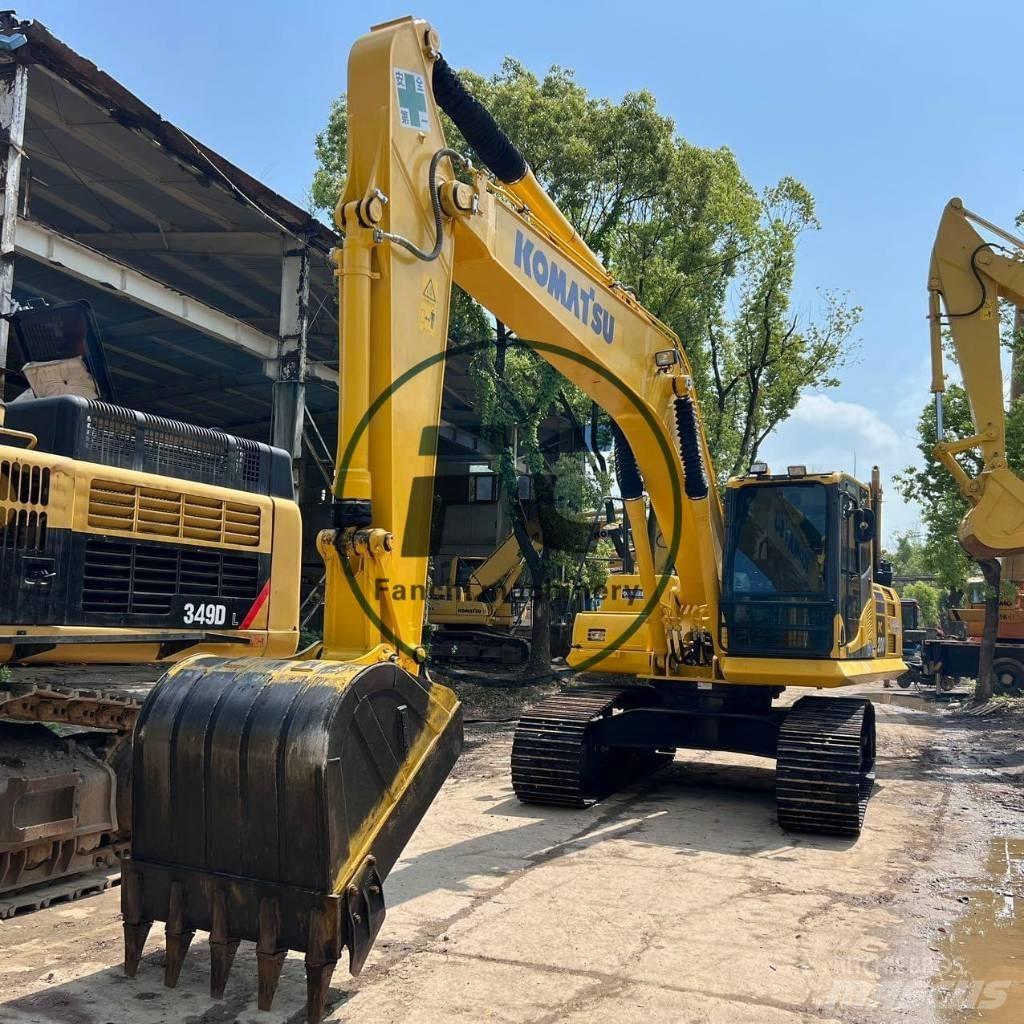Komatsu PC 200 Pásová rýpadla