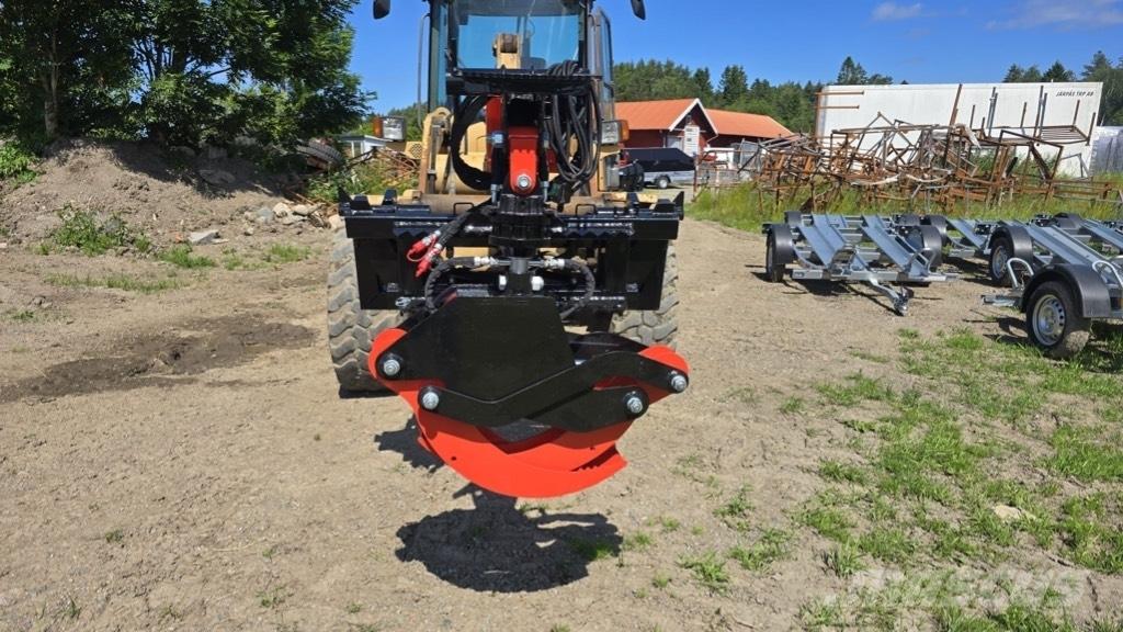  Grip med rotor Kolové nakladače