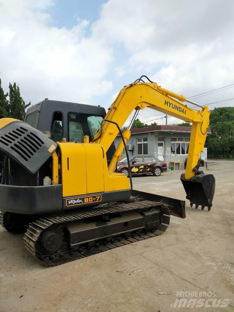 Hyundai 80-7 Pásová rýpadla