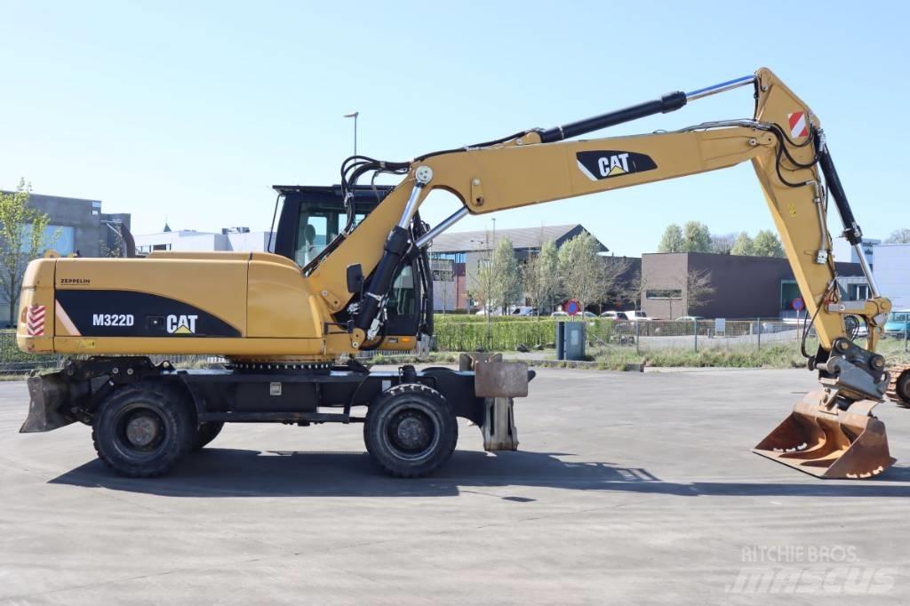 CAT M322D Kolová rýpadla