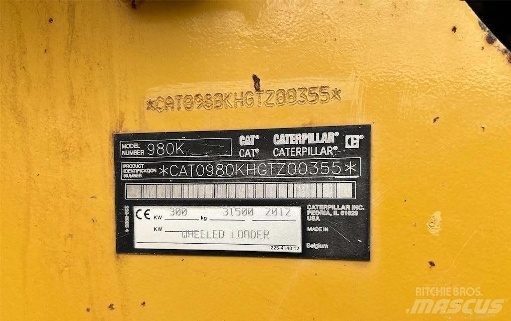 CAT 980 K Kolové nakladače