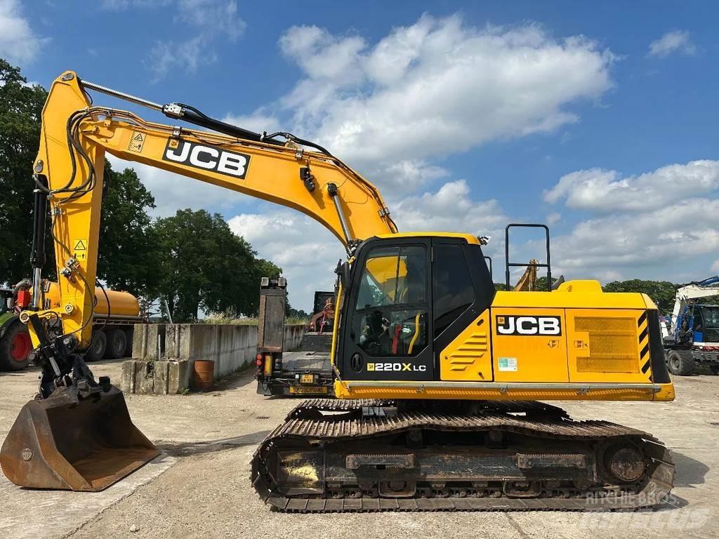 JCB 220Xlc Pásová rýpadla