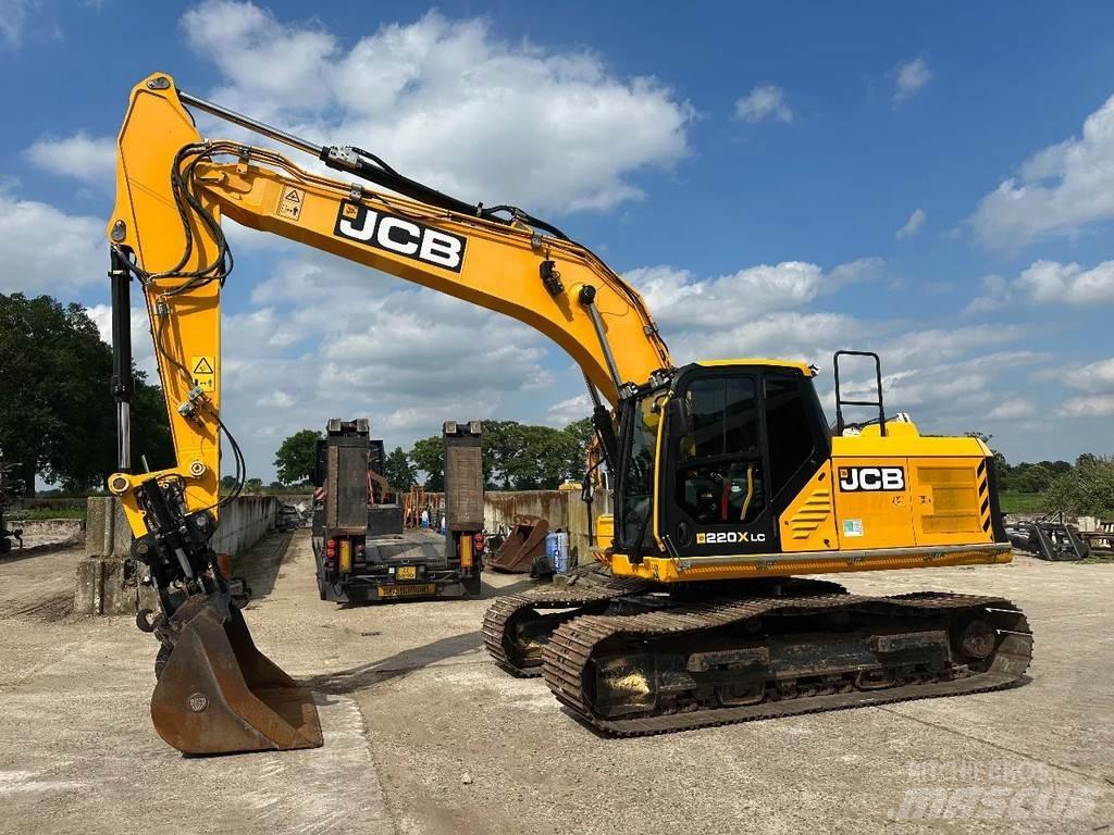 JCB 220Xlc Pásová rýpadla
