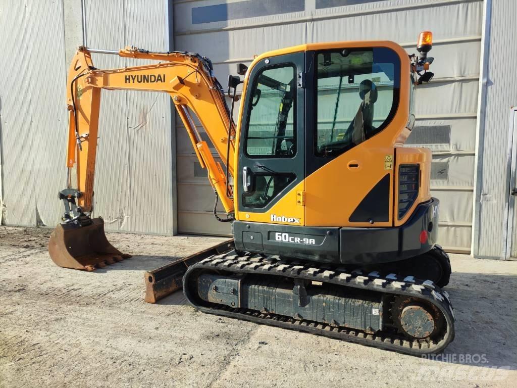 Hyundai R60CR-9A Mini rýpadla < 7t
