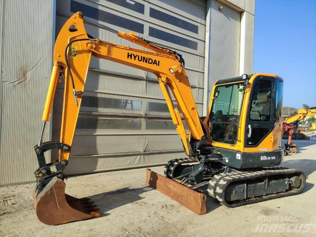 Hyundai R60CR-9A Mini rýpadla < 7t