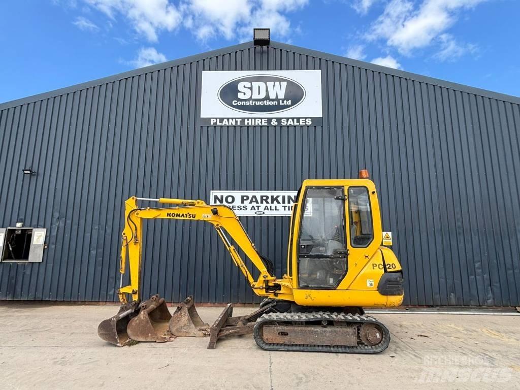 Komatsu PC 20-7 Mini rýpadla < 7t