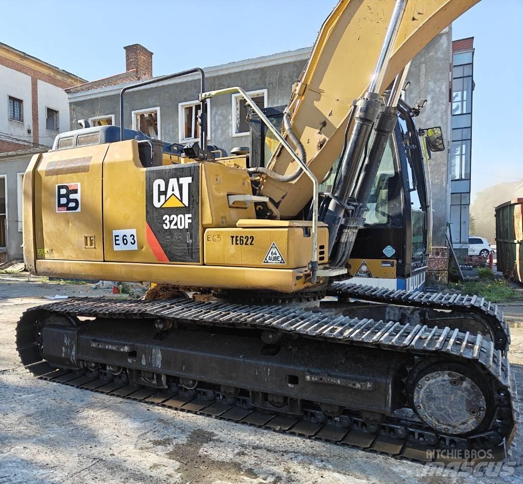 CAT 320F Pásová rýpadla