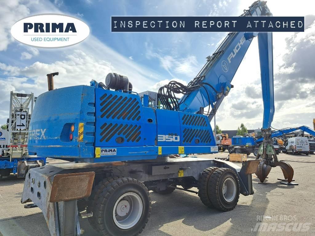 Fuchs MHL350E Stroje pro manipulaci s odpadem