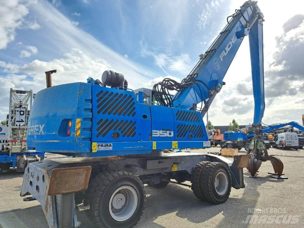 Fuchs MHL350E Stroje pro manipulaci s odpadem
