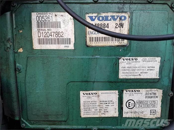 Volvo D12A380 EC96 Doprava – ostatní
